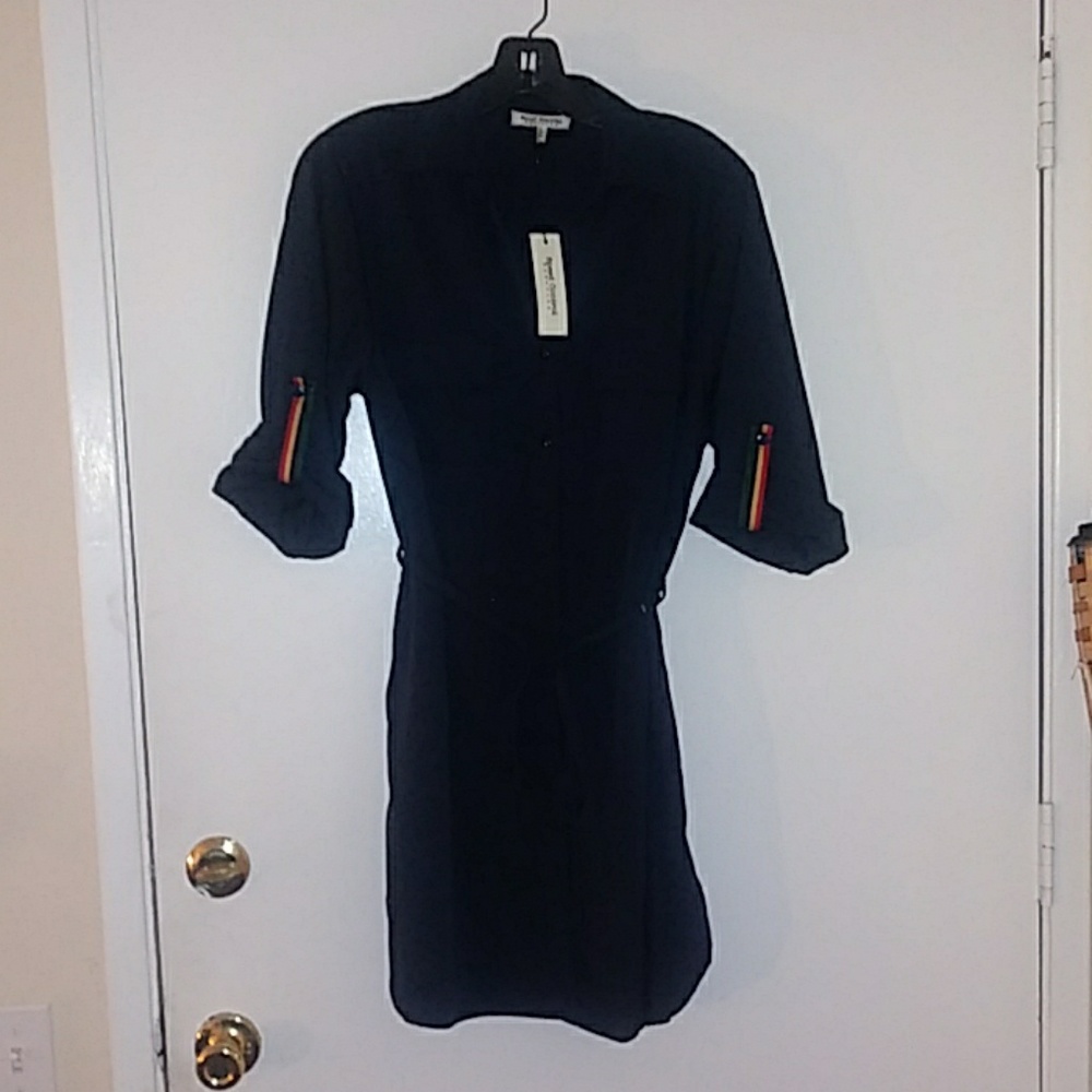 Navy Speed Control Dress